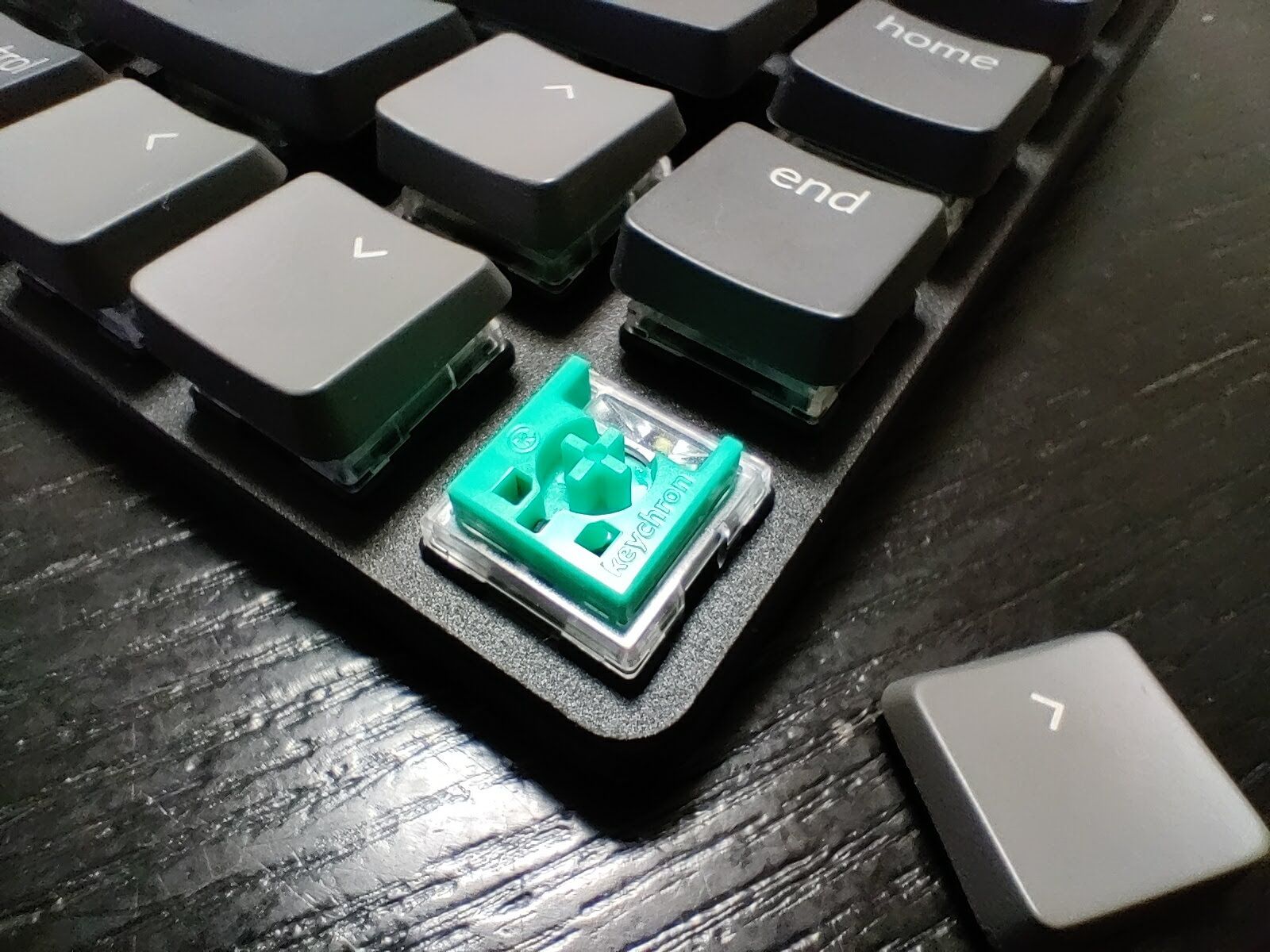 ロープロファイル Keychron Optical Switch Mint がK3にしっくりきた